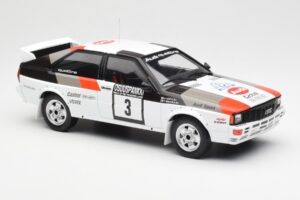 Audi Quattro #3 H. Mikkola / A. Hertz Rally Finland 1982 IXO 1:18 18RMC094A Metal - imaginea 4 din 6