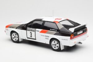 Audi Quattro #3 H. Mikkola / A. Hertz Rally Finland 1982 IXO 1:18 18RMC094A Metal - imaginea 5 din 6
