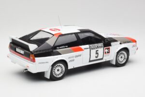 Audi Quattro #5 H. Mikkola / A. Hertz 1000 Lakes Rally 1982 IXO 1:18 18RMC094B Metal - imaginea 2 din 6