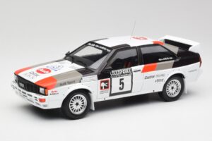 Audi Quattro #5 H. Mikkola / A. Hertz 1000 Lakes Rally 1982 IXO 1:18 18RMC094B Metal