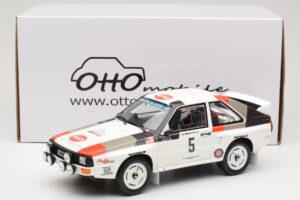 Audi Quattro Sport S1 #5 J. Buffum / N. Wilson Olympus Rally 1986 Otto 1:18 OT1159 Rășină - imaginea 6 din 6