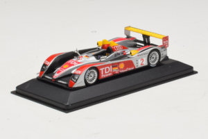 Audi R10 TDI LMP1 #2 R. Capello / T. Kristensen 2007 Minichamps 1:43 400071602 Metal - imaginea 2 din 4