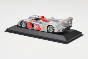 Audi R10 TDI #2 R. Capello / A. McNish Minichamps 1:43 AUDI002 Metal - imaginea 3 din 4