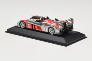 Audi R10 TDI LMP1 #3 L. Luhr / A. Premat 2008 Minichamps 1:43 400089803 Metal - imaginea 3 din 4