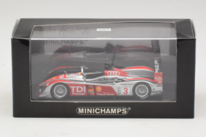 Audi R10 TDI LMP1 #3 L. Luhr / A. Premat 2008 Minichamps 1:43 400089803 Metal - imaginea 4 din 4