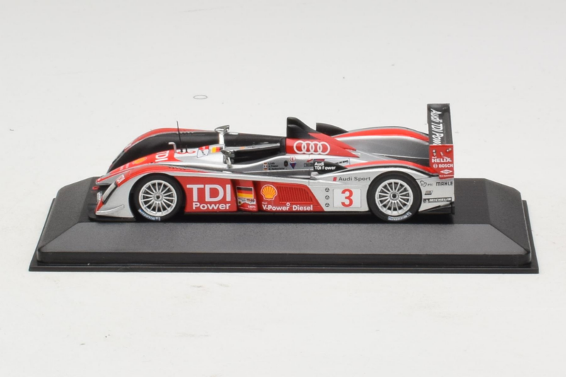 Audi R10 TDI LMP1 #3 L. Luhr / A. Premat 2008 Minichamps 1:43 400089803 Metal