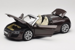 Audi R8 5.2 Spyder Teak Brown Kyosho 1:18 5010918525 Metal - imaginea 2 din 8