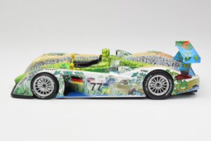 Audi R8 LMP Crocodile 2001 Maisto 1:18 35899 Metal - imaginea 3 din 6
