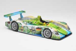 Audi R8 LMP Crocodile 2001 Maisto 1:18 35899 Metal - imaginea 4 din 6