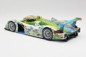 Audi R8 LMP Crocodile 2001 Maisto 1:18 35899 Metal - imaginea 5 din 6
