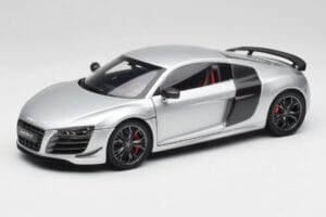 Audi R8 GT Type 42 Ice Argintiu Metallic Kyosho 1:18 09218IS Metal
