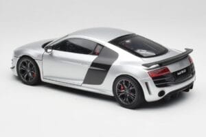 Audi R8 GT Type 42 Ice Argintiu Metallic Kyosho 1:18 09218IS Metal - imaginea 7 din 8