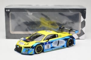 Audi R8 LMS #16 Twin Busch R. Rast / K. Busch 24h Nurburgring 2016 Minichamps 1:18 155161116 Metal - imaginea 6 din 6