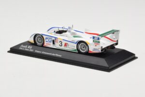 Audi R8 LMP1 #3 J. Lehto / M. Werner / T. Kristensen 24 Hours of Le Mans Winner 2005 Minichamps 1:43 400051303 Metal - imaginea 3 din 4