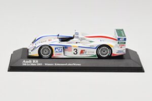 Audi R8 LMP1 #3 J. Lehto / M. Werner / T. Kristensen 24 Hours of Le Mans Winner 2005 Minichamps 1:43 400051303 Metal