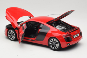 Audi R8 Roșu Kyosho 1:18 09213R Metal - imaginea 5 din 8