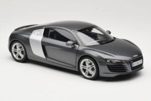 Audi R8 Type 42 4.2 Daytona Grey Kyosho 1:18 5010618425 Metal - imaginea 6 din 8