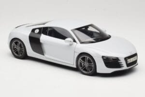 Audi R8 Type 42 Suzuka Grey Kyosho 1:18 09213SG Metal - imaginea 6 din 8