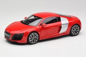 Audi R8 V10 Brilliant Roșu Kyosho 1:18 09216RR Metal