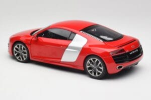 Audi R8 V10 Brilliant Roșu Kyosho 1:18 09216RR Metal - imaginea 7 din 8