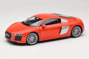 Audi R8 V10 Roșu Welly 1:18 18052W Metal
