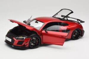 Audi R8 4S V10 Performance Roșu Kengfai 1:18 VAKF-0356 Metal - imaginea 2 din 8