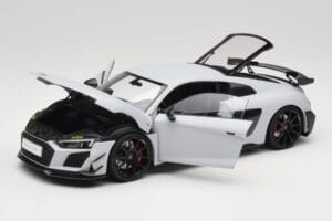 Audi R8 4S V10 Performance Alb Kengfai 1:18 VAKF-0357 Metal - imaginea 2 din 8