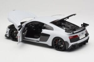 Audi R8 4S V10 Performance Alb Kengfai 1:18 VAKF-0357 Metal - imaginea 5 din 8