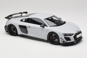 Audi R8 4S V10 Performance Alb Kengfai 1:18 VAKF-0357 Metal - imaginea 6 din 8