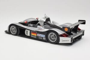 Audi R8R LMP #8 F. Biela / E. Pirro / D. Theys 24 Hours of Le Mans 1999 Maisto 1:18 538881 Metal - imaginea 7 din 8