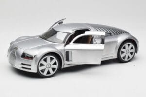 Audi Rosemeyer Argintiu Maisto 1:18 20000001438 Metal - imaginea 2 din 8