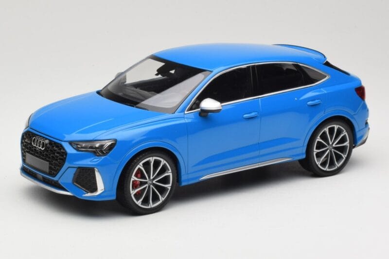 Audi RS Q3 F3 Sportback Albastru Minichamps 1:18 155018101 Metal