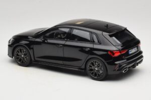 Audi RS3 8Y Sportback Myth Black Norev 1:18 188388 Metal - imaginea 7 din 8