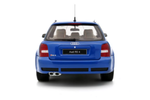Audi RS4 B5 Avant Nogaro Blue Otto 1:18 OT1272 Rășină - imaginea 4 din 5