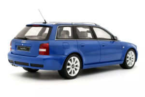 Audi RS4 B5 Avant Nogaro Blue Otto 1:18 OT1272 Rășină - imaginea 5 din 5