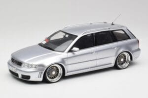 Audi RS4 B5 Avant Argintiu Custom Wheels Otto 1:18 OT521 Rășină