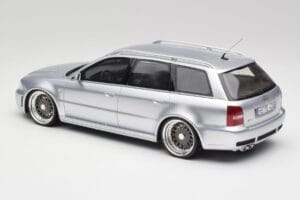Audi RS4 B5 Avant Argintiu Custom Wheels Otto 1:18 OT521 Rășină - imaginea 5 din 6
