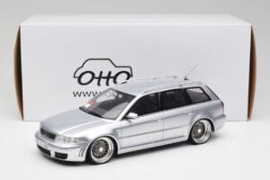 Audi RS4 B5 Avant Argintiu Custom Wheels Otto 1:18 OT521 Rășină - imaginea 6 din 6