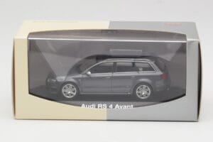 Audi RS4 B7 Avant Gri Minichamps 1:43 5010509223 Metal - imaginea 4 din 4