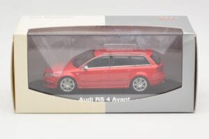 Audi RS4 B7 Avant Roșu Minichamps 1:43 5010509213 Metal - imaginea 4 din 4