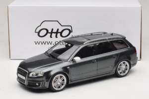 Audi RS4 B7 Gri Otto 1:18 OT721 Rășină - imaginea 6 din 6