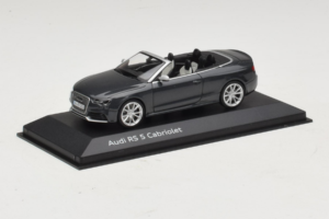 Audi RS5 B8 Cabriolet Daytona Gray Minichamps 1:43 5011215323 Metal - imaginea 2 din 4