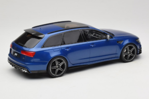 Audi RS6 C7 ABT Performance Avant Albastru Exclusive Edition GT Spirit 1:18 AUDI011 Rășină - imaginea 2 din 6