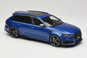 Audi RS6 C7 ABT Performance Avant Albastru Exclusive Edition GT Spirit 1:18 AUDI011 Rășină - imaginea 4 din 6