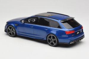 Audi RS6 C7 ABT Performance Avant Albastru Exclusive Edition GT Spirit 1:18 AUDI011 Rășină - imaginea 5 din 6