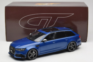 Audi RS6 C7 ABT Performance Avant Albastru Exclusive Edition GT Spirit 1:18 AUDI011 Rășină - imaginea 6 din 6