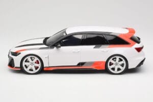 Audi RS6 C8 GT Avant Arkona White GT Spirit 1:18 GT512 Rășină - imaginea 3 din 6