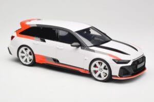 Audi RS6 C8 GT Avant Arkona White GT Spirit 1:18 GT512 Rășină - imaginea 4 din 6