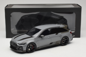 Audi RS6 C8 Avant GT Nardo Grey GT Spirit 1:18 GT965 Rășină - imaginea 6 din 6