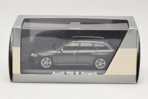 Audi RS6 C5 Avant Daytona Grey Minichamps 1:43 5010710233 Metal - imaginea 4 din 4